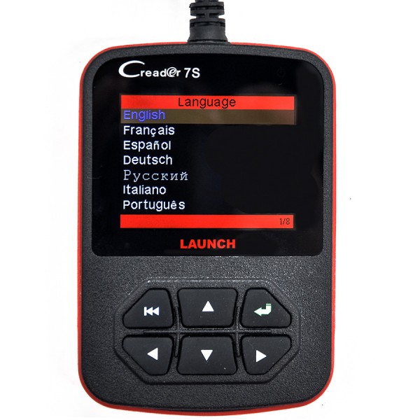 Launch X431 Creader 7S OBD II Code Reader + Oil Reset Function Support Multi-langauge