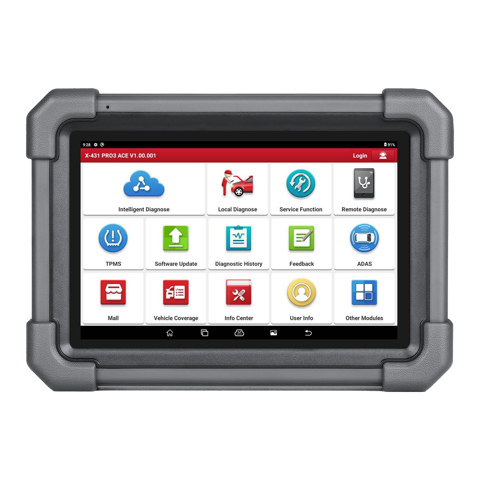 2025 Launch X431 PRO3 ACE Diagnostic Tool Supports Online ECU Coding Topology Map CANFD DoIP SGW 38+ Service Functions
