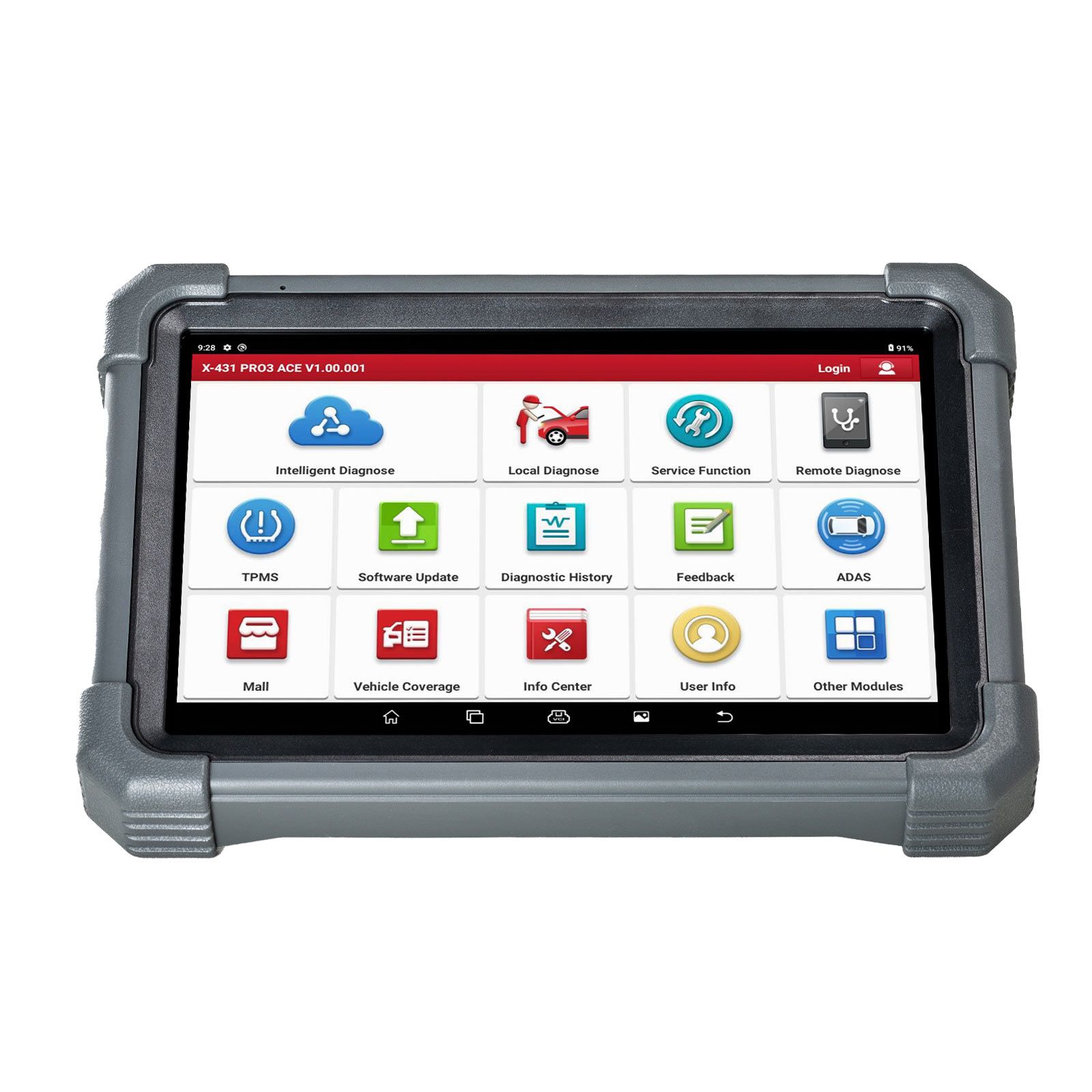 2025 Launch X431 PRO3 ACE Diagnostic Tool Supports Online ECU Coding Topology Map CANFD DoIP SGW 38+ Service Functions