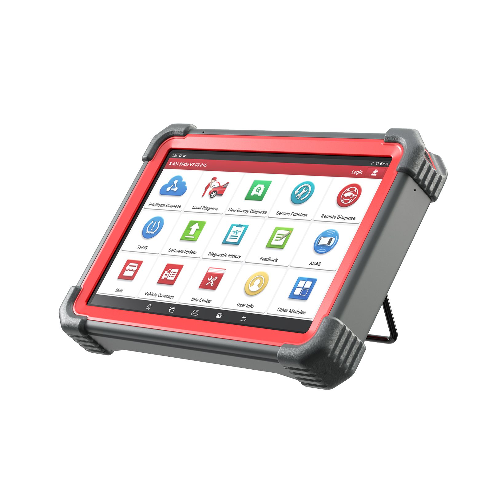 2025 LAUNCH X431 PRO5 PRO 5 with J2534 Smartlink 2.0 Bi-directional Diagnostic Tool CANFD DoIP HD Supports Online Programming and Topology Mapping