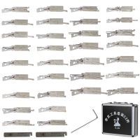 Original Lishi 32pcs Kit Auto Car Door Lock Pick 2-in-1 Decoder Locksmith Tool