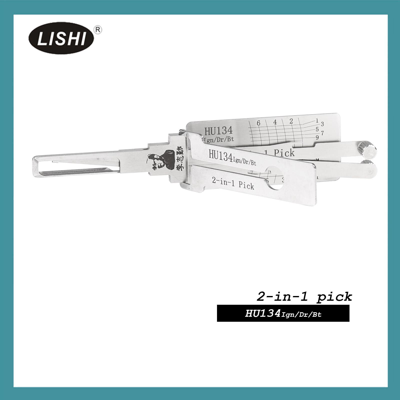 2022 New LISHI HU134 End Milling Kia Venga 2-in-1 Tool After 2010