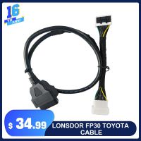 Newest Lonsdor FP30 30 PIN Cable for Toyota 2022- 8A-BA and 4A Proximity without PIN Code Works with K518ISE K518S