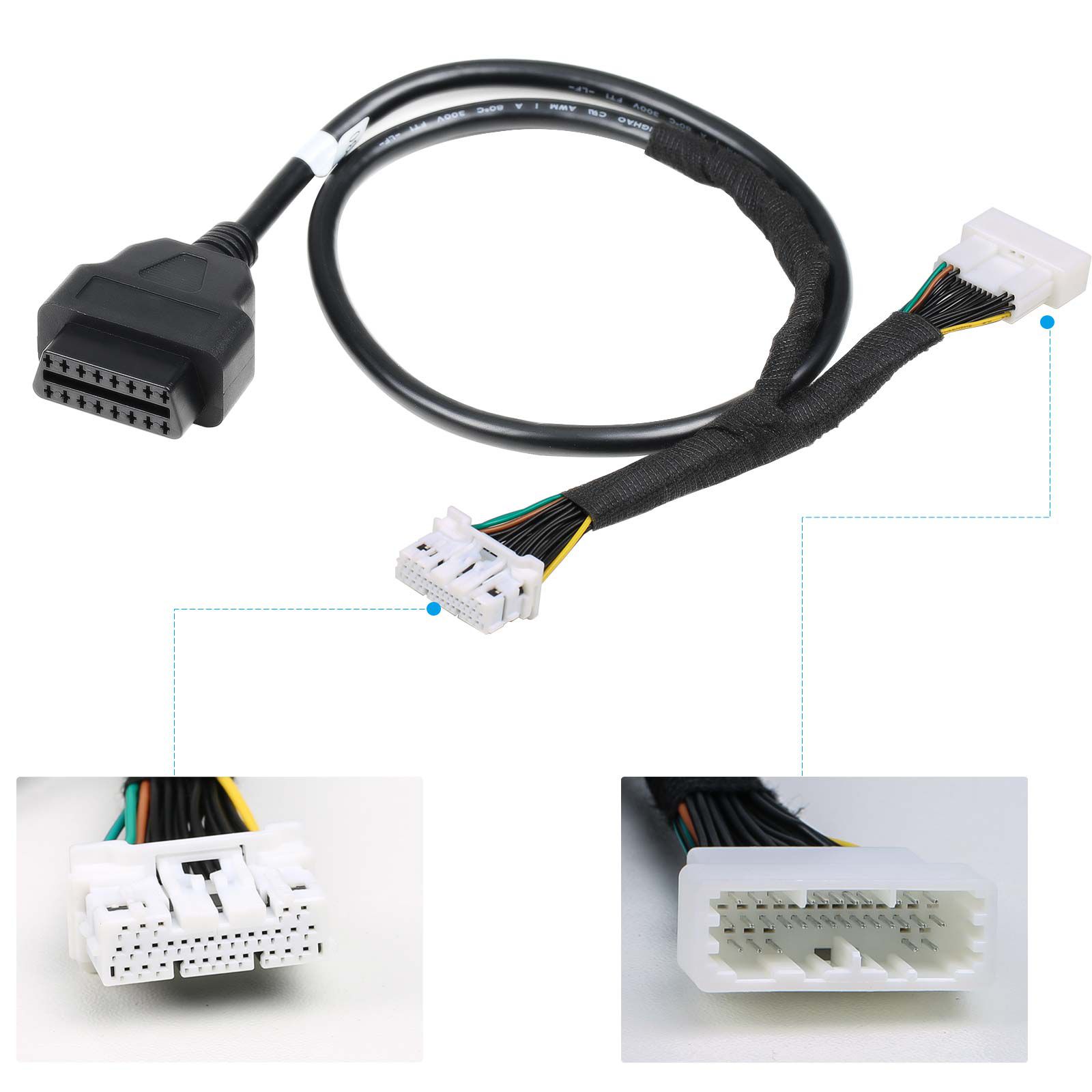 Newest Lonsdor FP30 30 PIN Cable for Toyota 2022- 8A-BA and 4A Proximity without PIN Code Works with K518ISE K518S