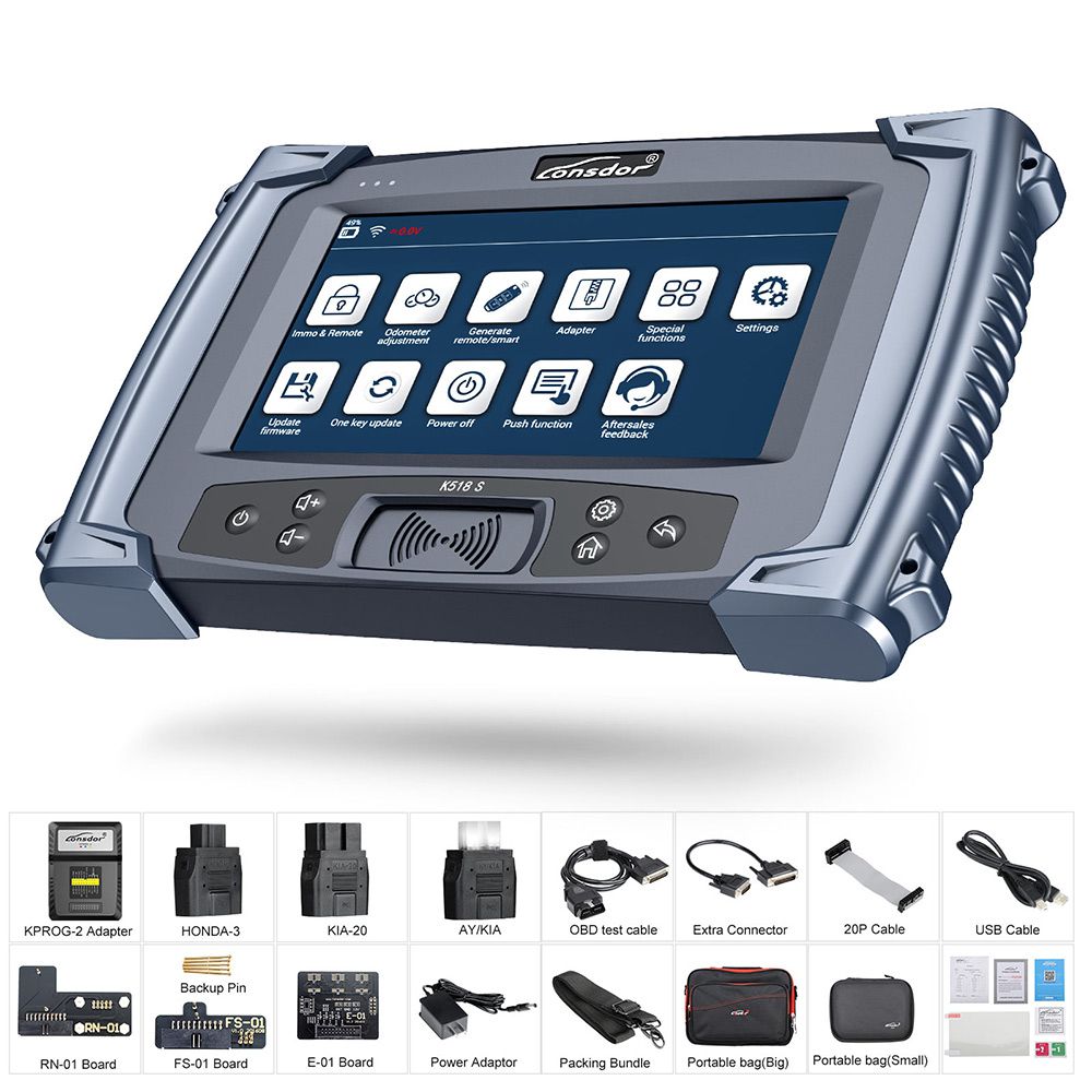 Lonsdor K518S Key Programmer Plus Lonsdor LKE Smart Key Emulator 5 in 1 Supports VW 4th&5th IMMO and BMW FEM/BDC