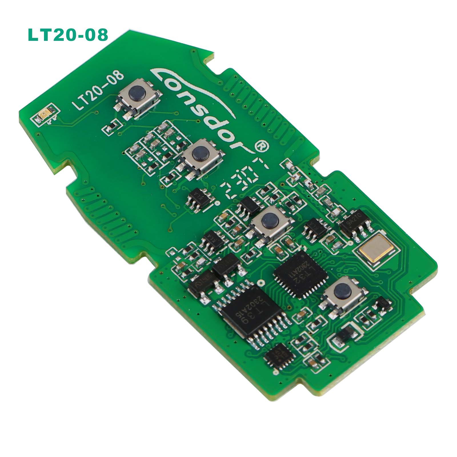 Lonsdor LT20-08 8A+4D Universal Smart Remote PCB 8A for Toyota 4 Button 433 / 315 MHz for K518/ KH100+ Series