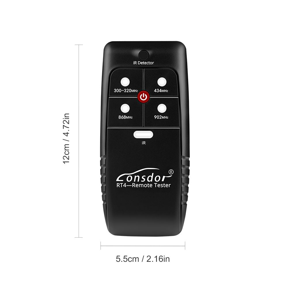 Lonsdor RT4 IR/FR Remote Tester for 868mhz 433mhz 902mhz 315mhz