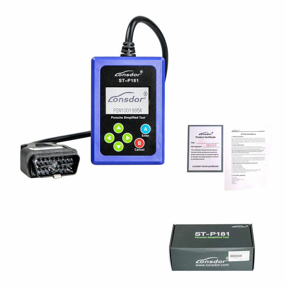 Lonsdor ST-P181 Porsche Idle Start-stop Code Reader