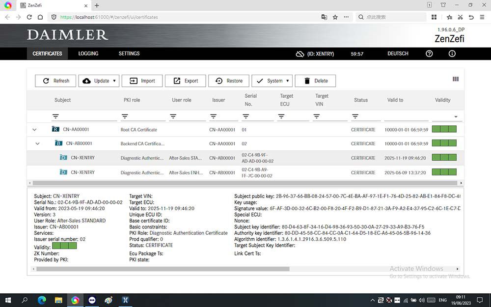 V2024.6 MB Star SD Connect C4 256G SSD WIN10 64Bit Supports HHT-WIN Vediamo DTS Monaco with W223 C206 W213 W167 License Valid till November 2025