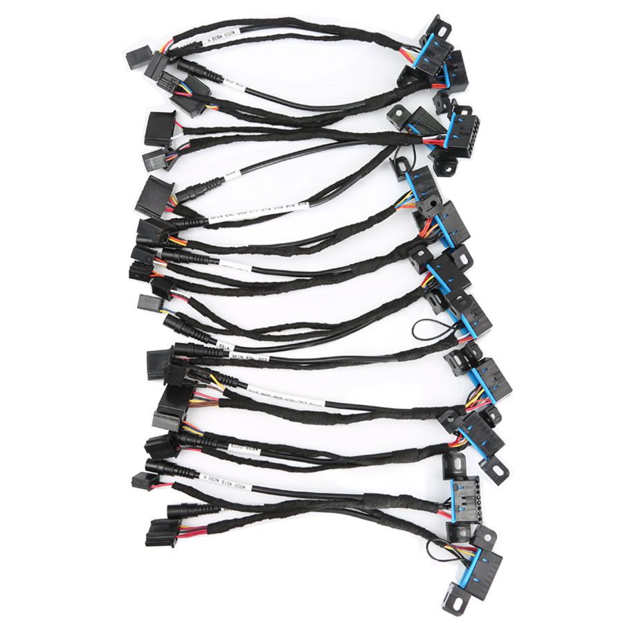  Mercedes Test Cable of  EIS ELV Test Cables for Mercedes Works Together with VVDI MB BGA Tool 12pcs/set