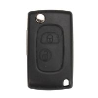 Modified Flip Romote Key Shell 2 Button VA31 for Citroen 5pcs/lot