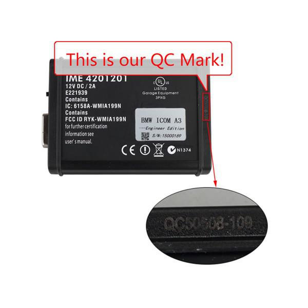 ICOM A3 Professional Diagnostic Tool  Hardware V1.38  for BMW ICOM