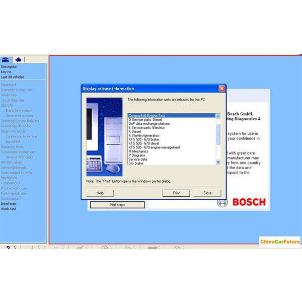 New BOSCH ESI (tronic) 2014.1