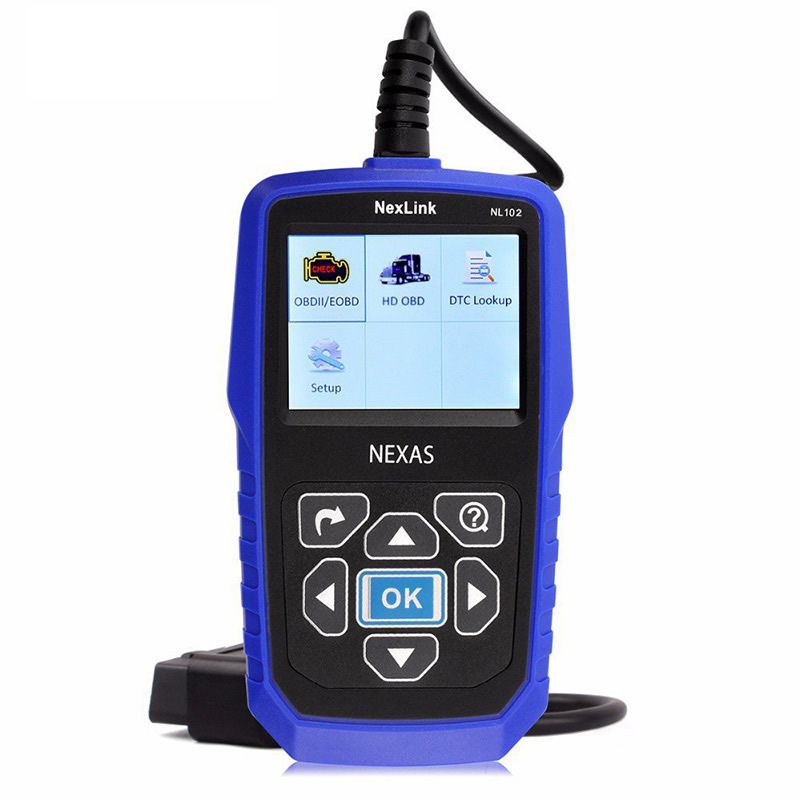 Heavy Duty Truck Diagnostic Scanner NEXAS NL102 OBD OBD2 for Volvo Scania Re-nault Truck Diesel Engine ABS Brake Diagnostic Tool