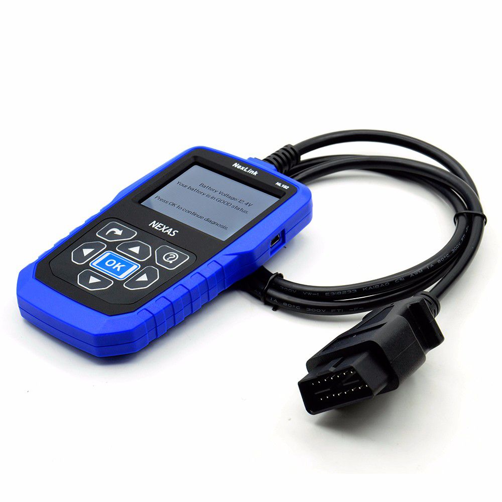 Heavy Duty Truck Diagnostic Scanner NEXAS NL102 OBD OBD2 for Volvo Scania Re-nault Truck Diesel Engine ABS Brake Diagnostic Tool