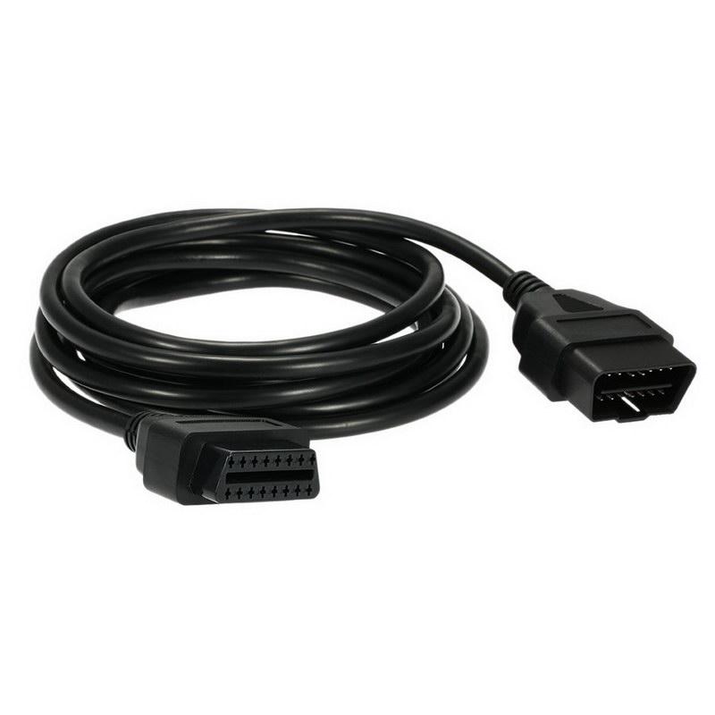 OBD-II OBD2 16pin Male to Female Diagnostic Extension Cable 1.5M