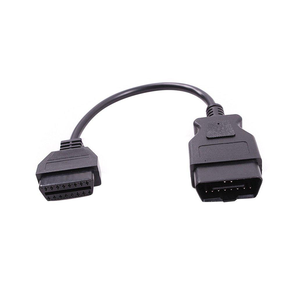 OBD-II OBD2 16pin Male to Female Diagnostic Extension Cable 30CM