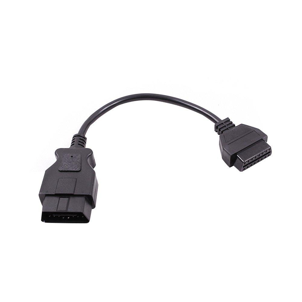 OBD-II OBD2 16pin Male to Female Diagnostic Extension Cable 30CM