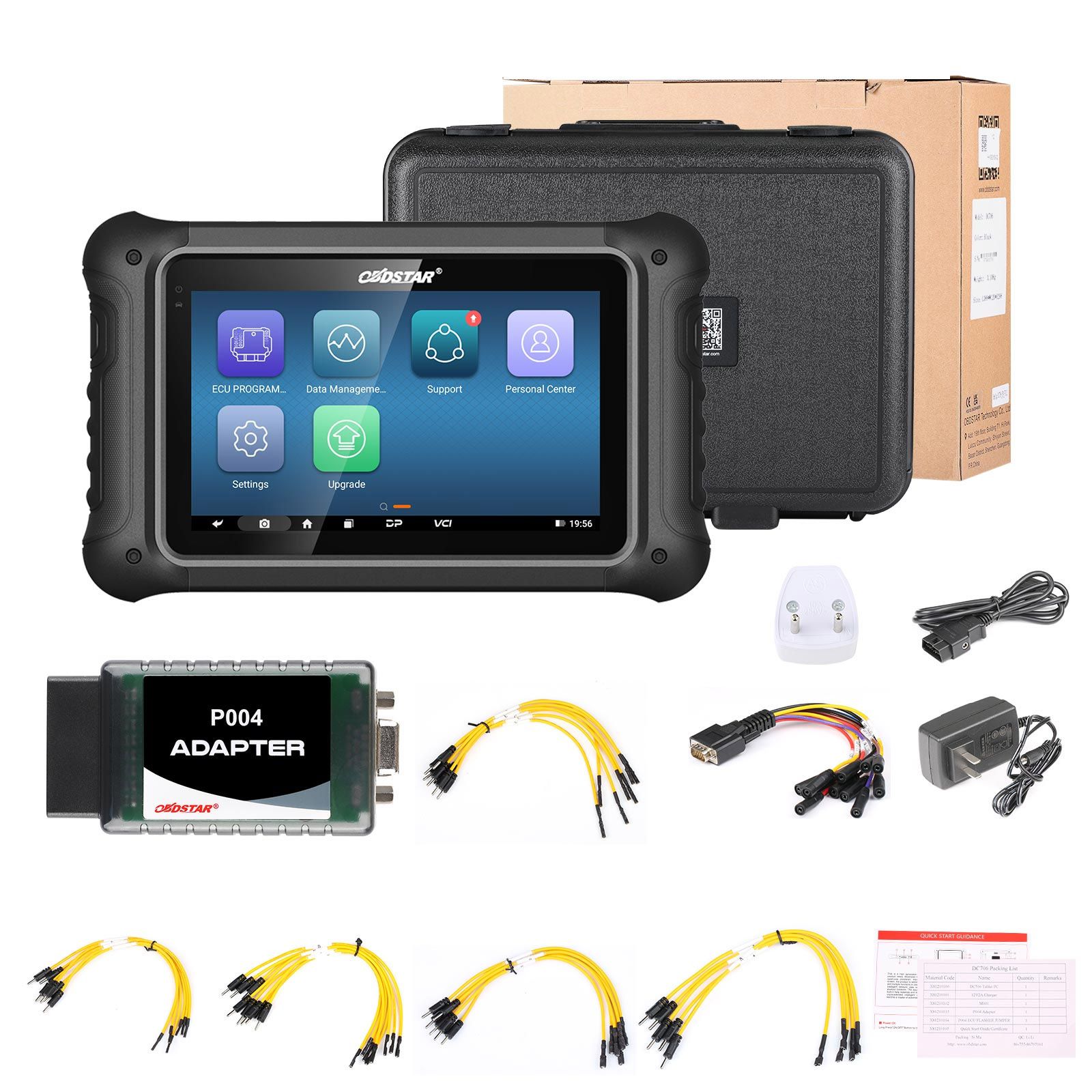 2024 Full Version OBDSTAR DC706 ECU Tool for Car and Motorcycle with ECM+TCM+BODY ECU Clone by OBD or BENCH