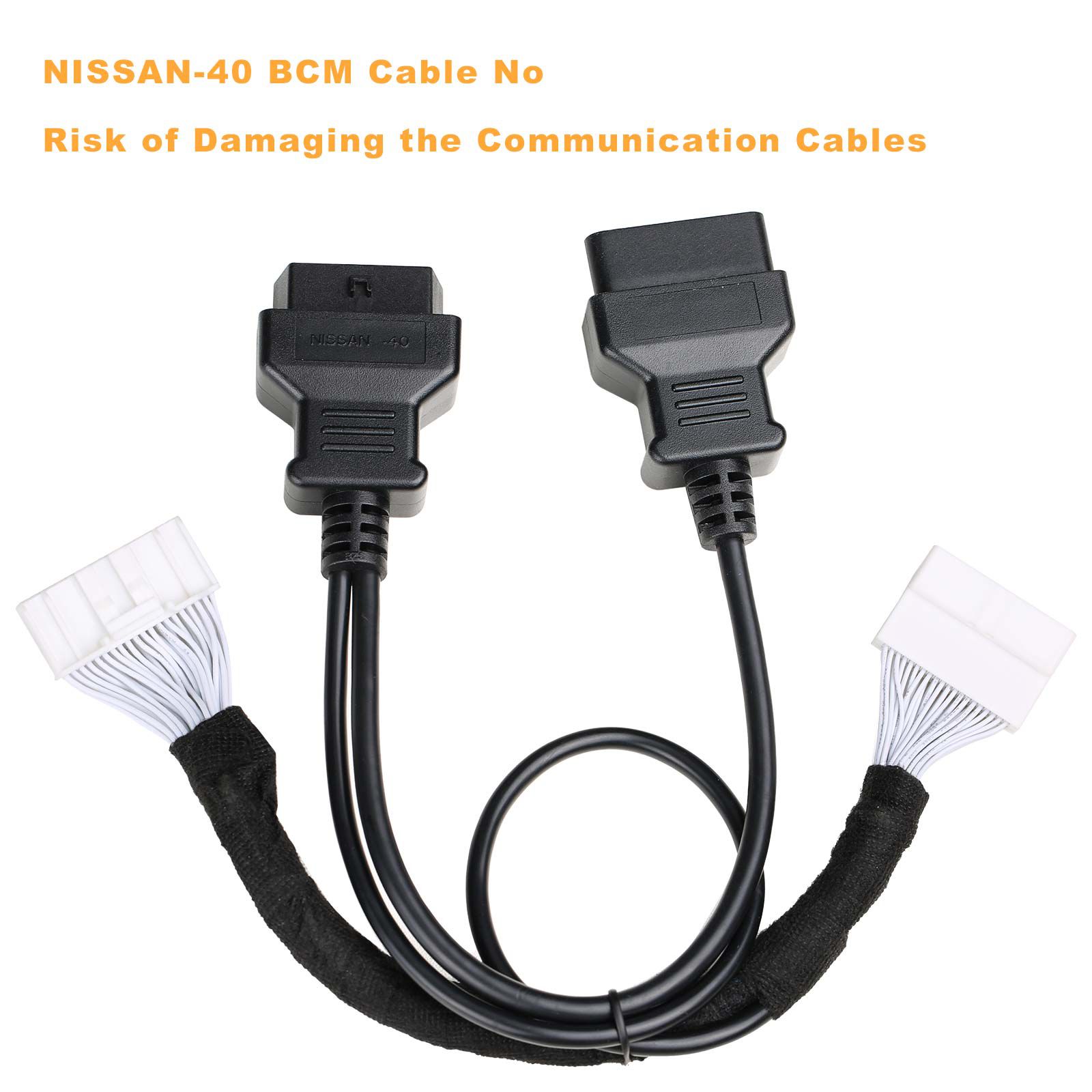 2023 OBDSTAR Nissan 40 BCM Cable Gateway Converter for X300 DP PLUS/ X300 PRO4/ X300 DP Key Master