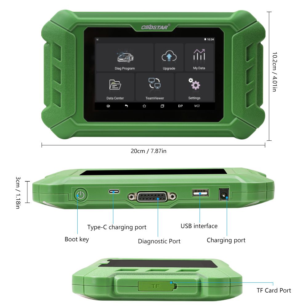 OBDSTAR X200 Pro2 Oil Reset Tool Support Car Maintenance to Year 2021