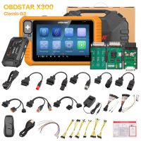 2025 OBDSTAR X300 Classic G3 Full Version Support Cluster Calibration, ECU Flasher, Airbag Reset, Test Platform For Car/ HD/ E-Car/ Moto/ Marine