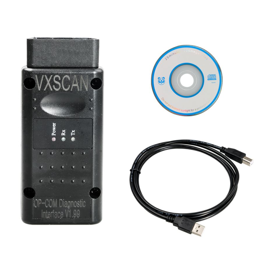 Opcom OP-Com Firmware V1.99 with PIC18F458 Chip and FTDI Chip CAN OBD2 Diagnostic Tool for Opel Support Opel Till Year 2014