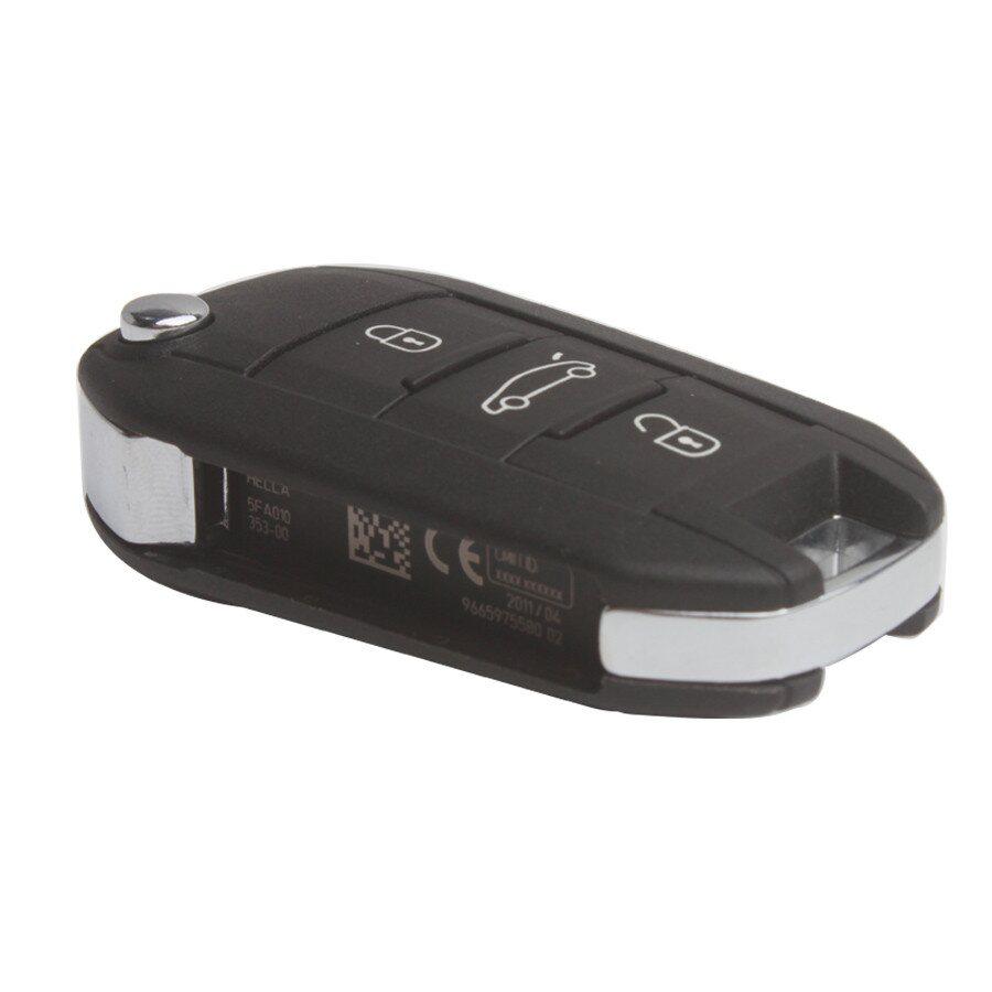 Original 3 Button 433MHZ  Remote Key For Peugeot 508