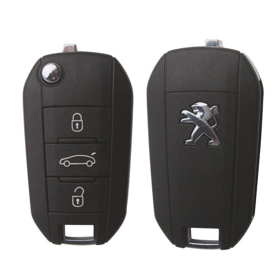 Original 3 Button 433MHZ  Remote Key For Peugeot 508