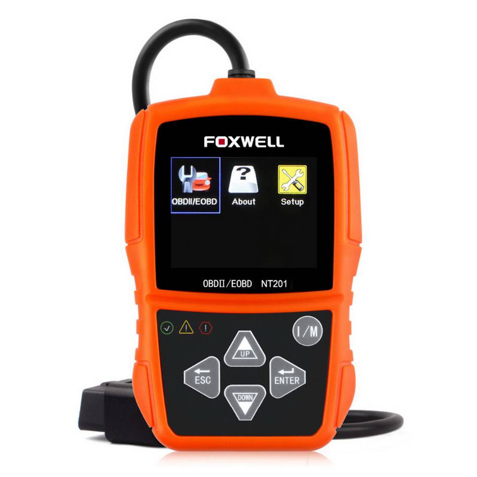 Original Foxwell NT201 Universal OBD2 EOBD CAN Scanner