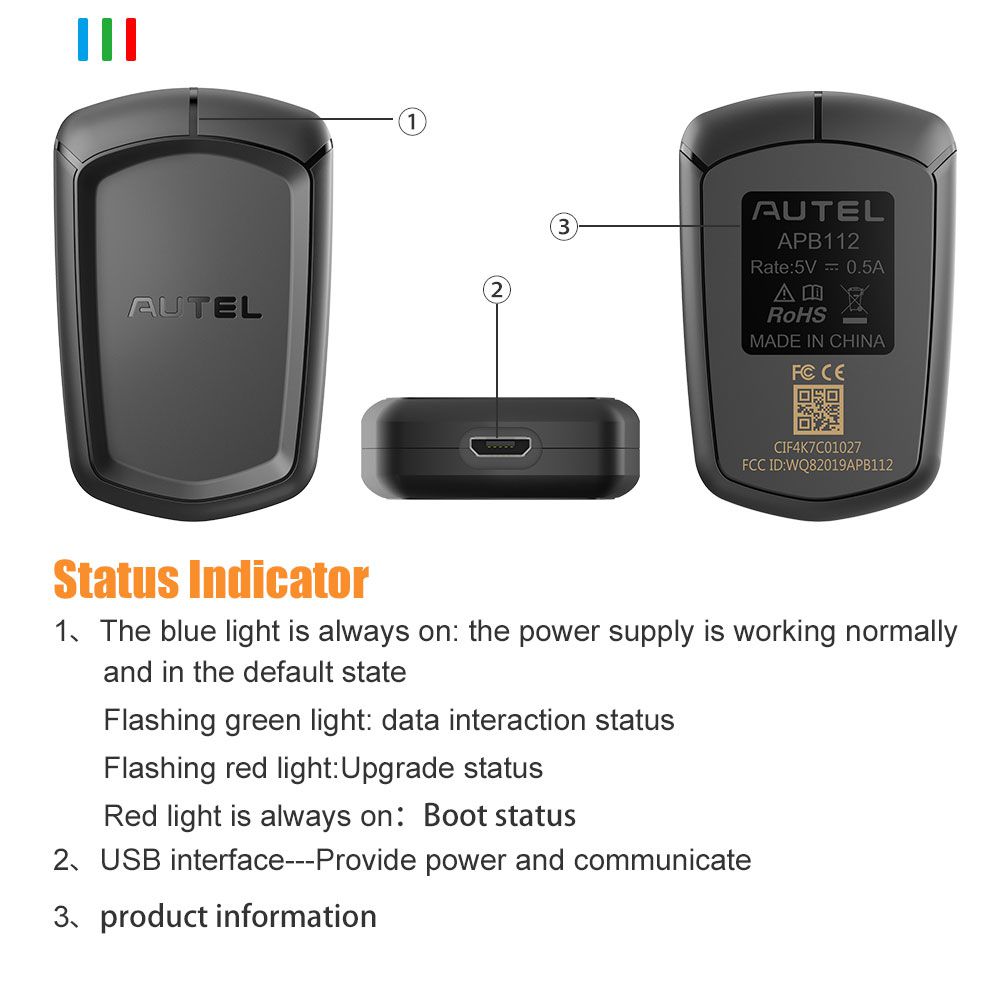 OTOFIX IM2 Auto Key Programmer & Diagnostic Tool Full Kit Plus IMKPA Accessories with Free GBox3 and APB112