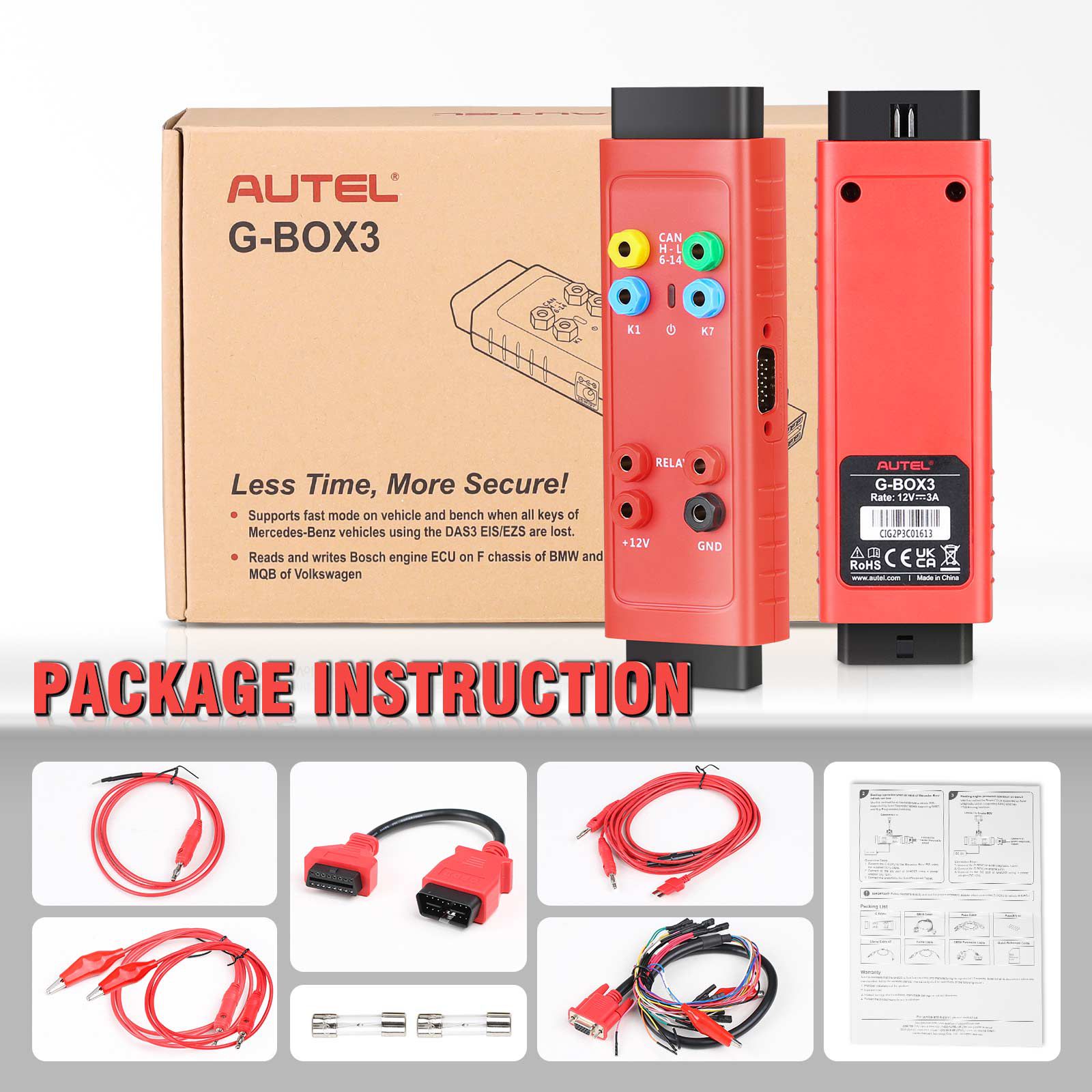 OTOFIX IM2 Auto Key Programmer & Diagnostic Tool Full Kit Plus IMKPA Accessories with Free GBox3 and APB112