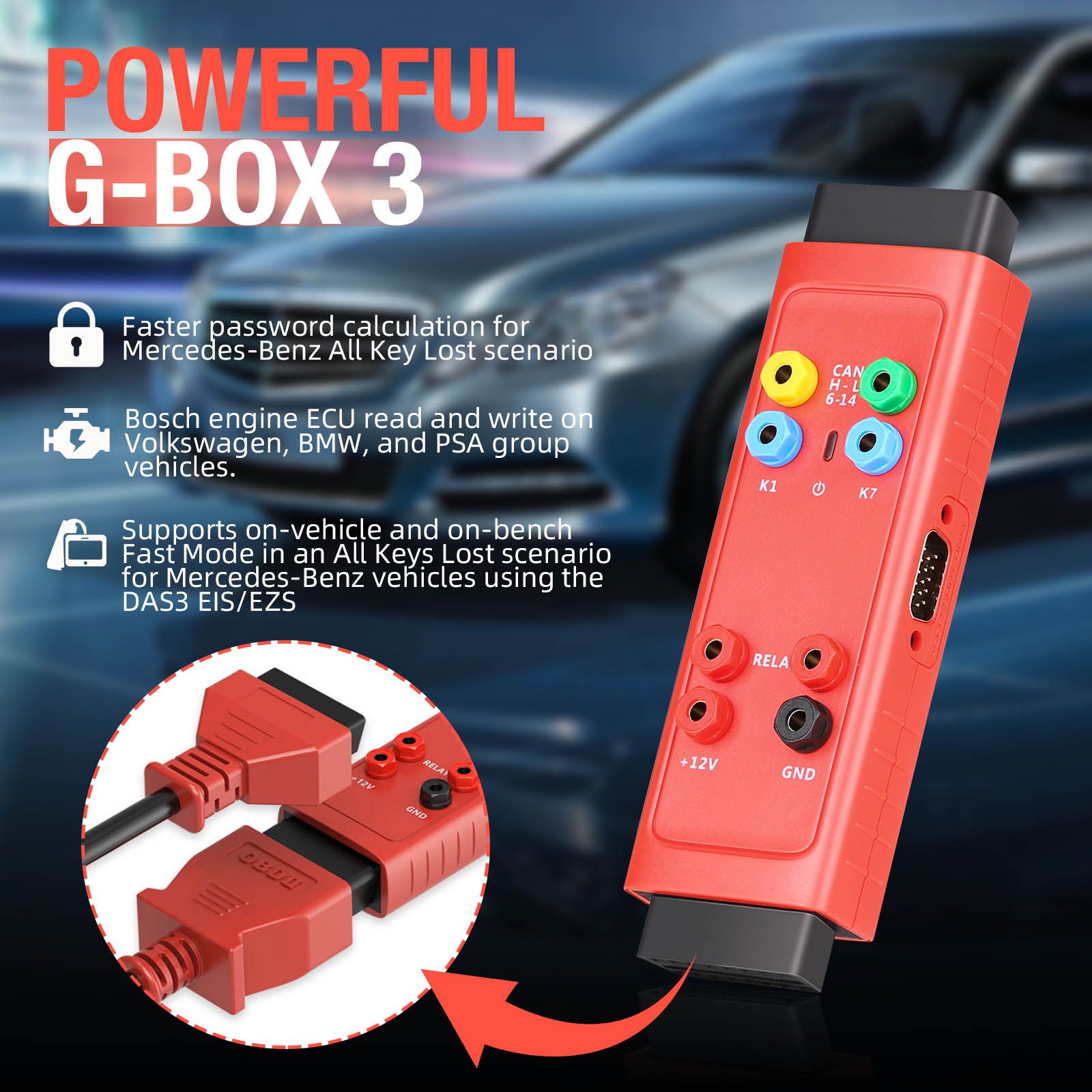 OTOFIX IM2 Auto Key Programmer & Diagnostic Tool Full Kit Plus IMKPA Accessories with Free GBox3 and APB112