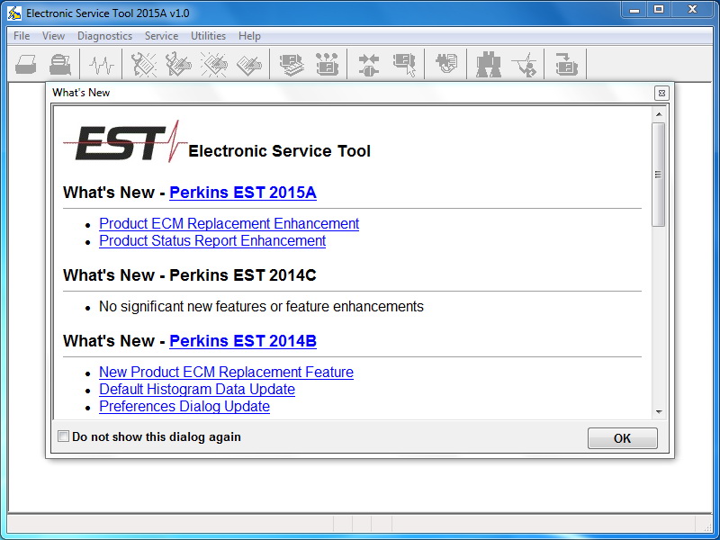Perkins EST 2015A Software