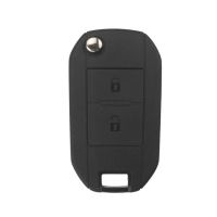 Remote Key Shell 2 Button HU83 for Peugeot 5pcs/lot