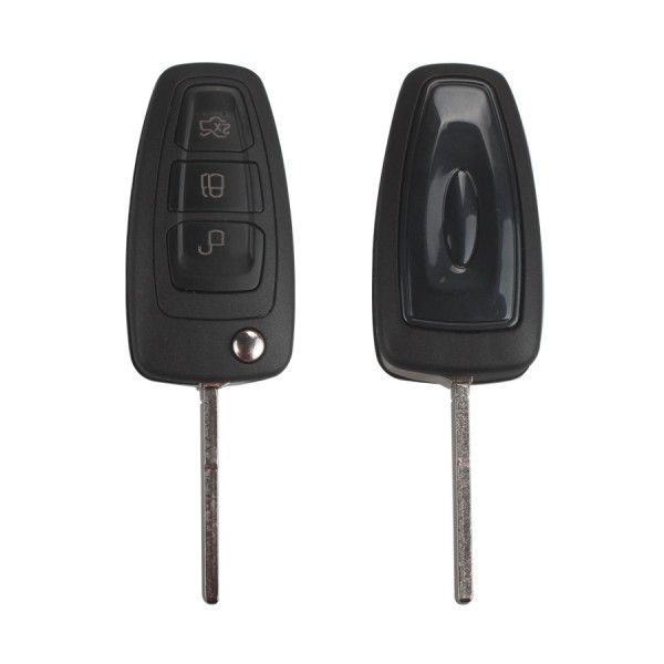 3 Button Remote Key With 433mhz (Black) Made In China for Ford