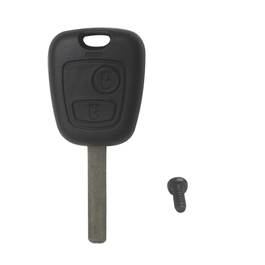 Remote Key Shell 2 Button VA2 (Without Logo) For Peugeot 10pcs/lot