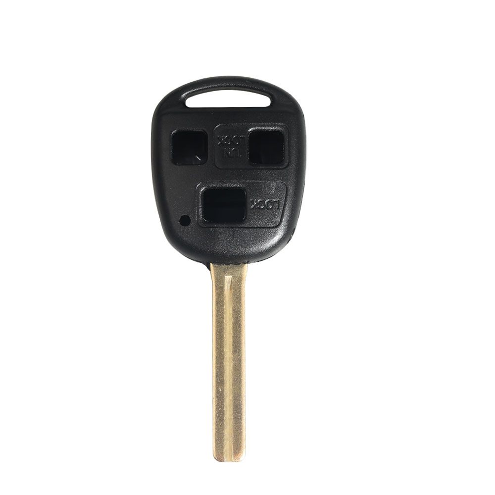 Remote Key Shell 3 Button Without  Logo TOY40(Long) For Lexus 5pcs/lot