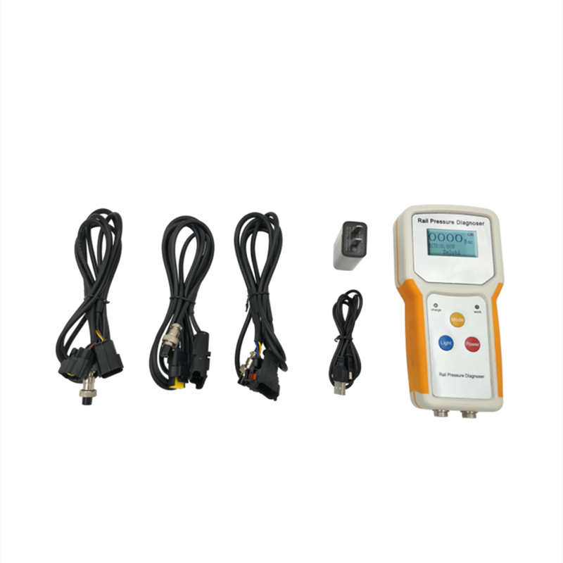 RPD100 Common Rail Pressure Tester Can Test Pressure and EUC Voltage of Common Rail Pipe for Bosch Denso Delphi