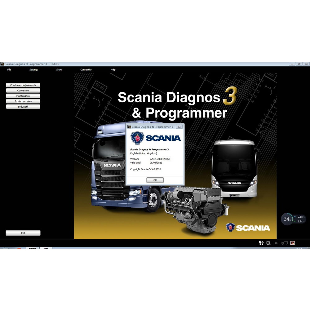 Latest SDP3 V2.60.1 Scnia SDP3 installation Service Scania Diagnos & Programmer 3  Scania SDP3 V2.60 without Dongle