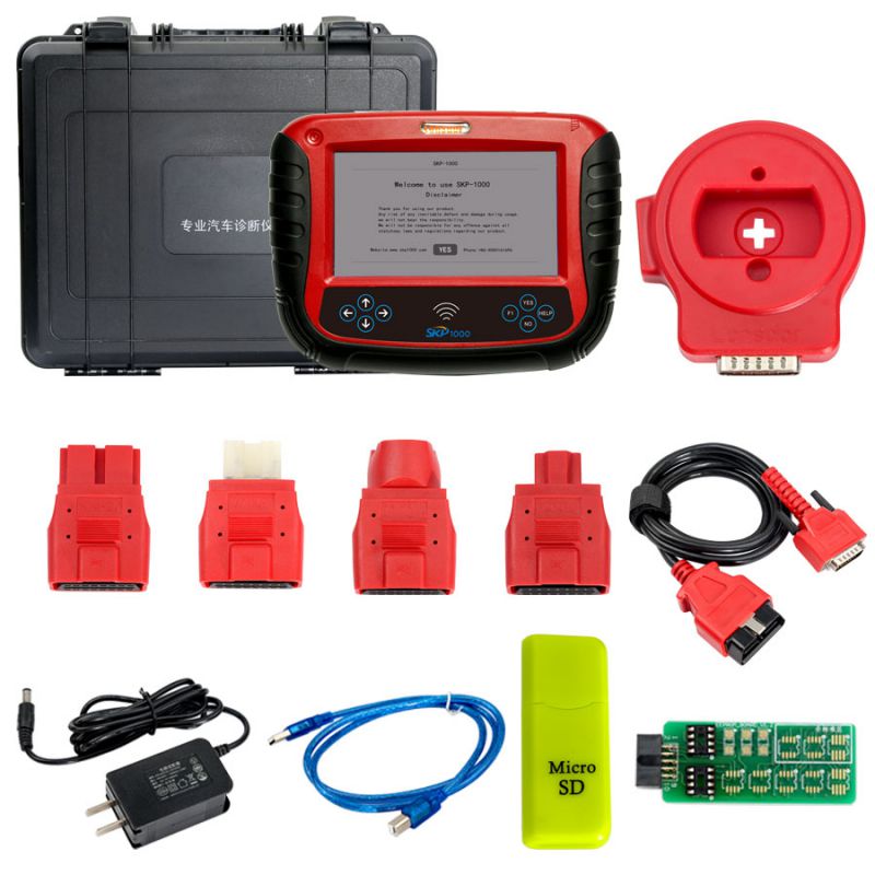 SKP1000 Tablet Auto Key Programmer A Must Tool for All Locksmiths Perfectly Replaces CI600 Plus and SKP900