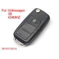 Smart Remote Key 3 Buttons 433MHZ Type: 5K0 837202 AJ for VW New Bora SagitarTouran