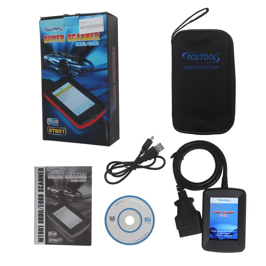 Super Scanner ET601 OBD II/EOBD Color Scanner