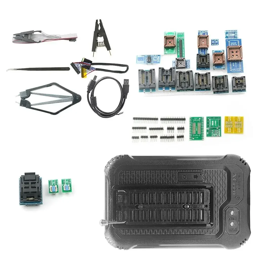 T48 Programmer Support 31000 ICs for SPI/Nor/NAND Flash BIOS MCU EEPROM AVR PIC+39 Part Replace TL866II/TL866CS