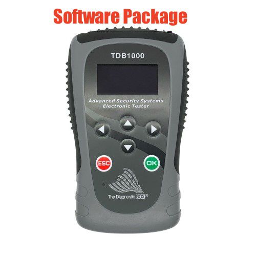 TDB1000 Advanced Security Systems Electronic Tester ASSET Programmer Full Software Package with 1 Year Subscription