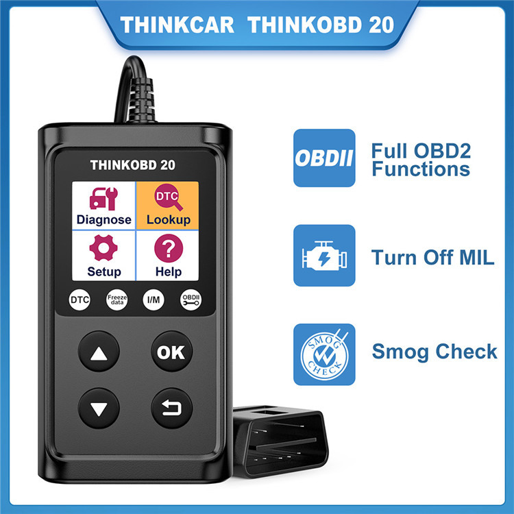 THINKCAR THINKOBD 20 Professional OBD2 Car Auto Diagnostic Tool OBD 2 Scanner automotivo Code Reader Check Engine Light