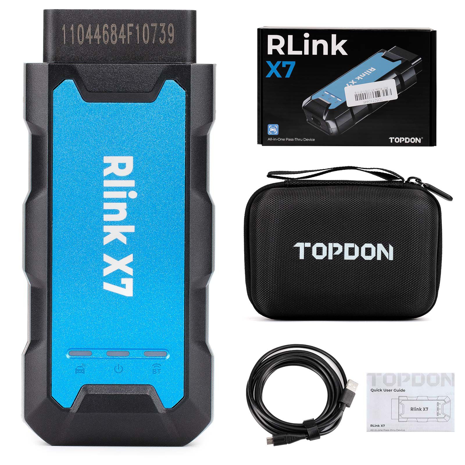 2024 TOPDON RLink X7 for BMW Supports BMW Vehicles from 2002 to 2024 Offline Coding/Programming CAN FD Diagnostic Protocol