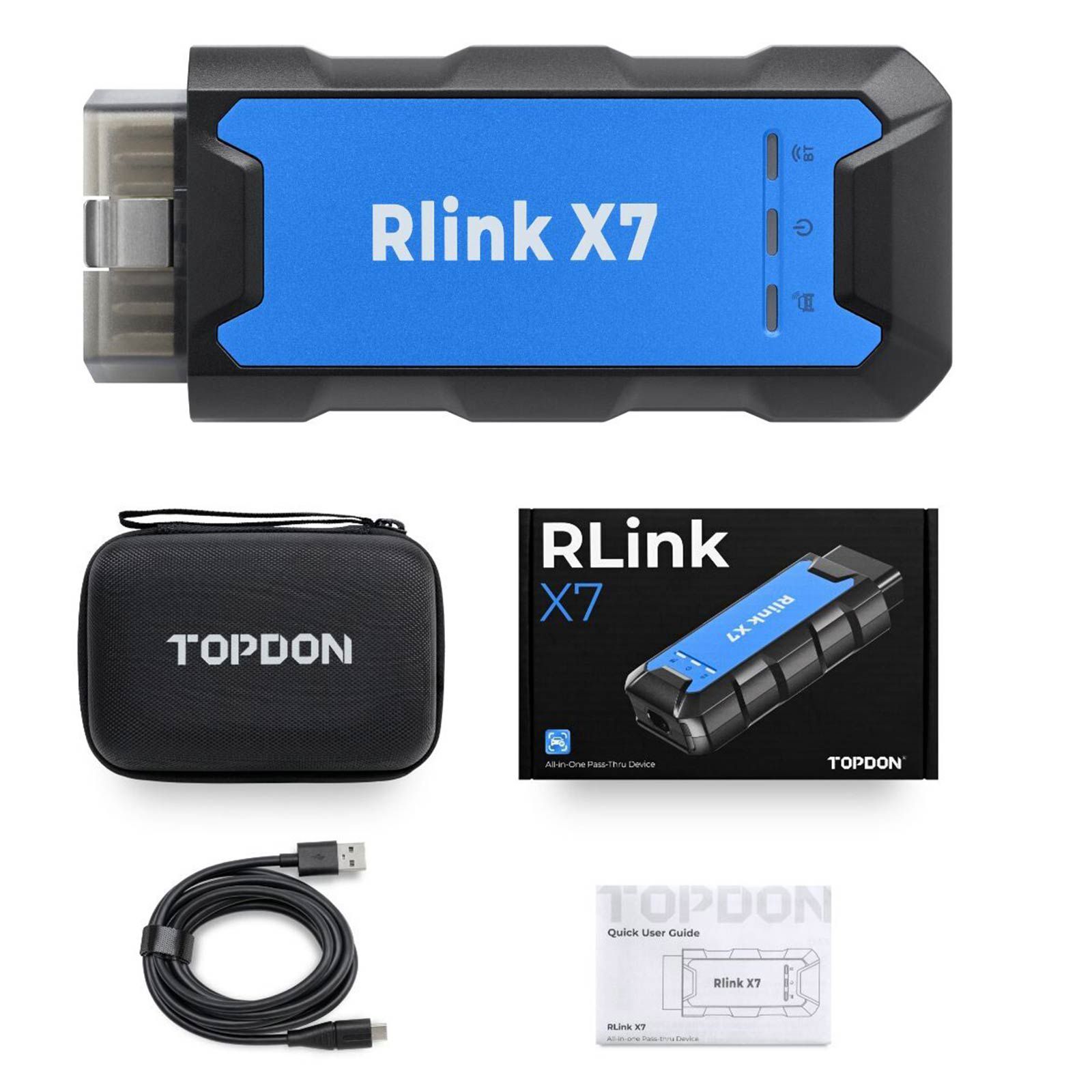 2024 TOPDON RLink X7 for GM Support CAN-FD/DoIP GM ECU Programming Suppport GM Vehicles from 2000 to 2024