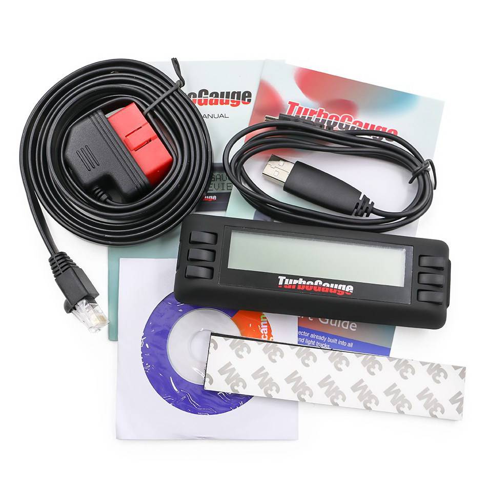 TurboGauge IV Auto Computer Scan Tool Digital Gauge 4 in 1