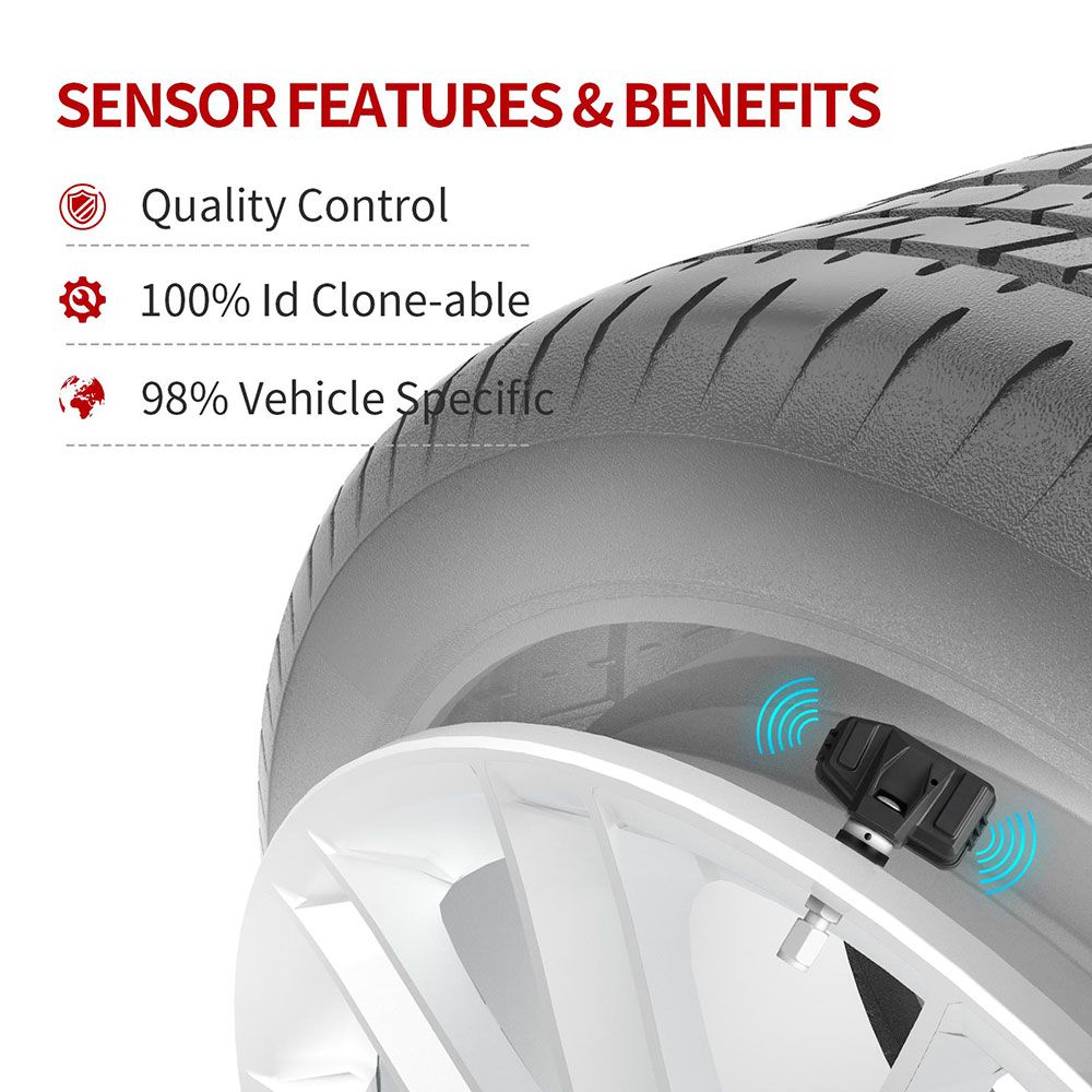 TYPE-BMW3-433 Universal Programmable TPMS Sensor